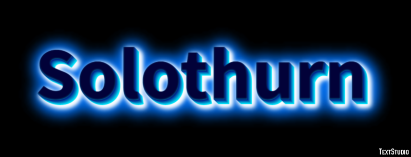 Solothurn テキスト効果