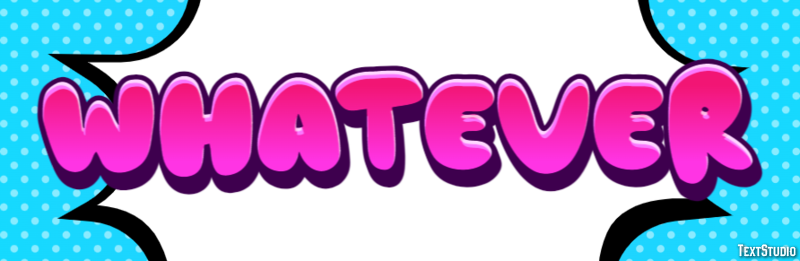 Whatever Efecto de Texto