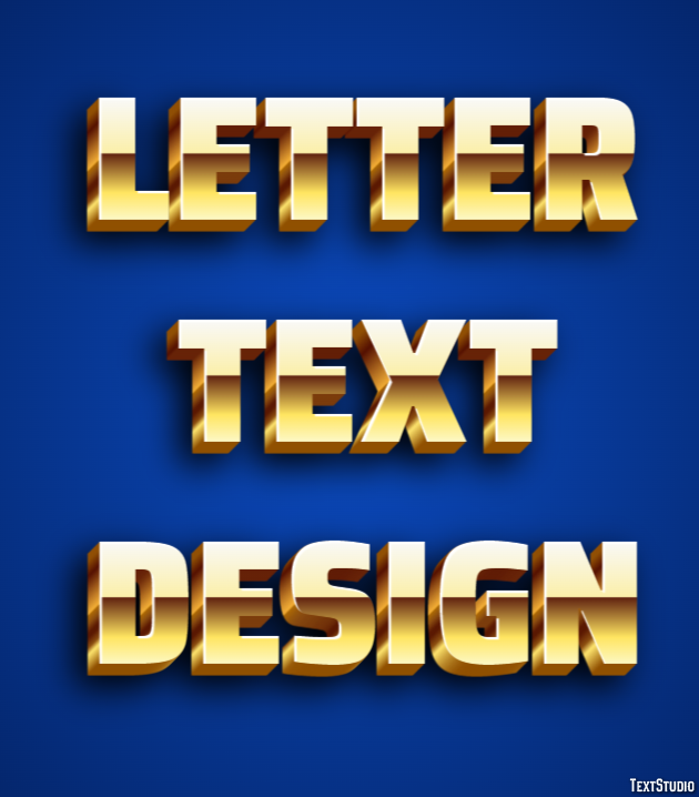 Letter Text Design Text effect