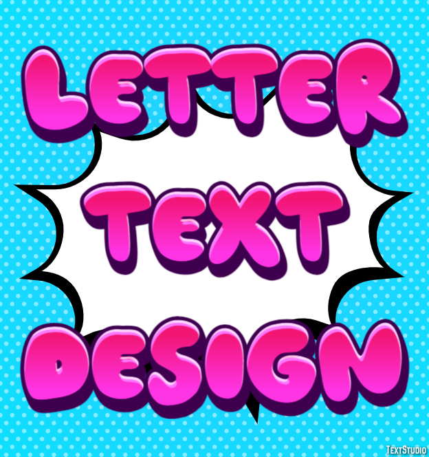 Letter Text Design Text Effect