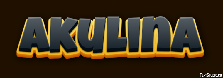 Akulina Text Effect