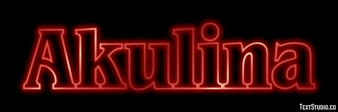 Akulina Text Effect