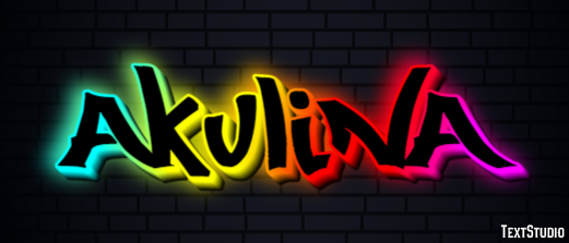 Akulina Effetto testo