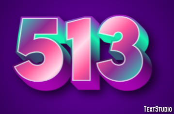 513 Text Effect