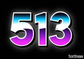 513 Text Effect