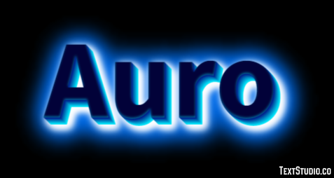 Auro Effetto testo