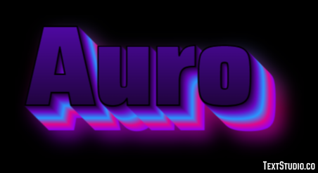 Auro Effetto testo