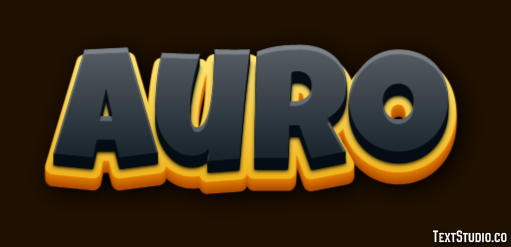 Auro Effetto testo