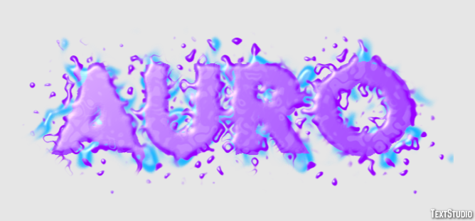 Auro Effetto testo