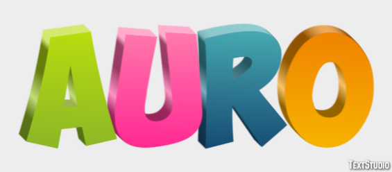 Auro Effetto testo
