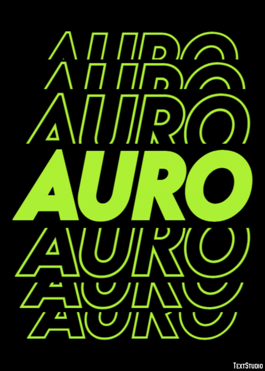 Auro Effetto testo