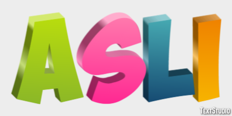 Aslı Efecto de texto
