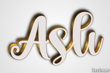 Aslı Efecto de texto