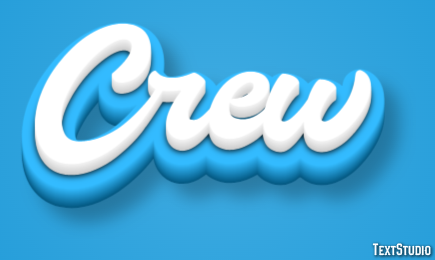 Crew Tekst Effect