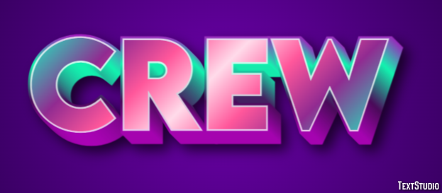 Crew Text Effect