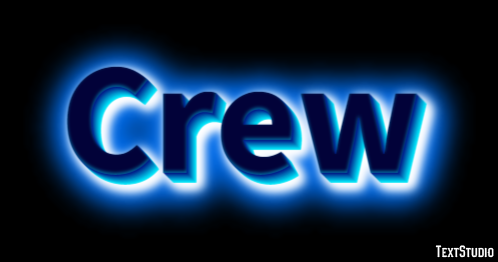 Crew Text Effect