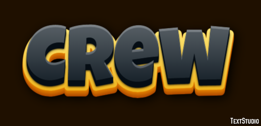 Crew Text Effect