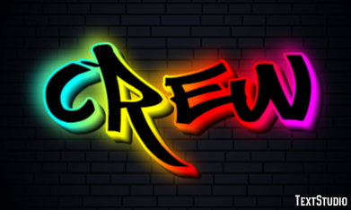 Crew Text Effect