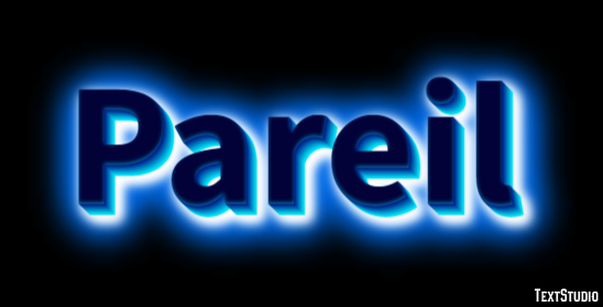Pareil Effet de Texte