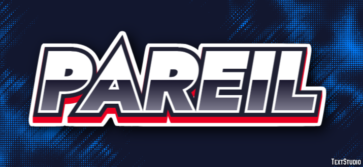 Pareil Texteffekt