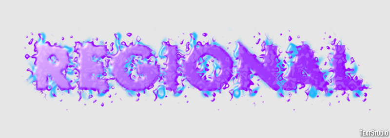 Regional Text Effect