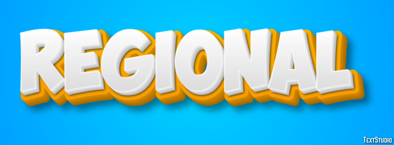Regional Text Effect