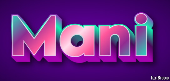 Mani Effet de texte