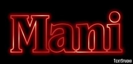 Mani Effet de texte