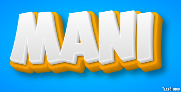 Mani Effet de texte