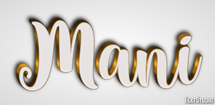 Mani Effet de texte