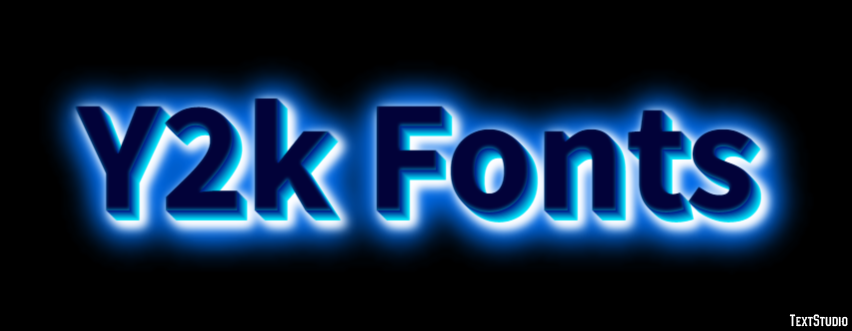 Y2k Fonts Text Effect