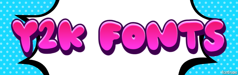 Y2k Fonts Text Effect