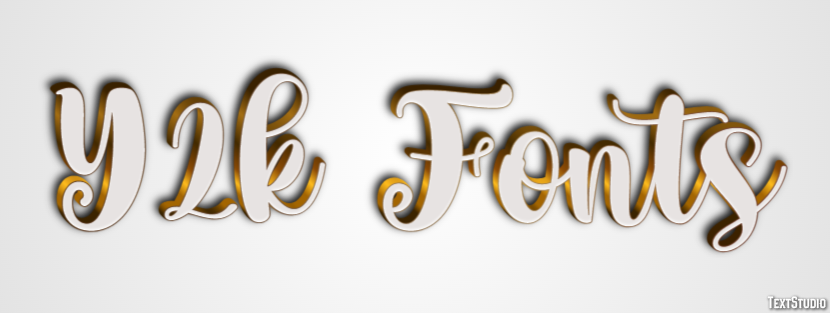 Y2k Fonts Text Effect