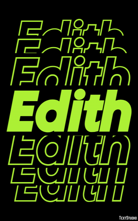 Edith Efekt tekstowy