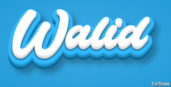 Walid Text Effect