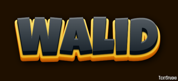 Walid Text Effect
