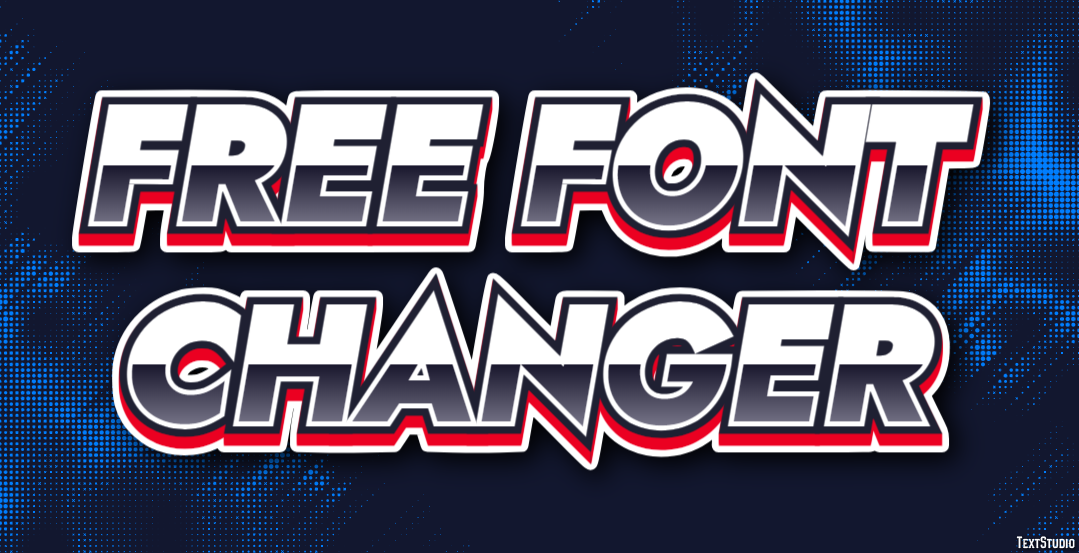 Free Font Changer Efekt tekstowy