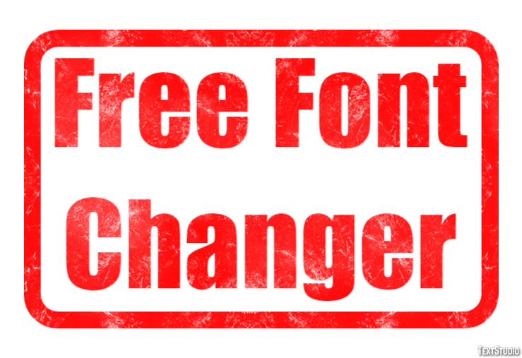 Free Font Changer Efekt tekstowy