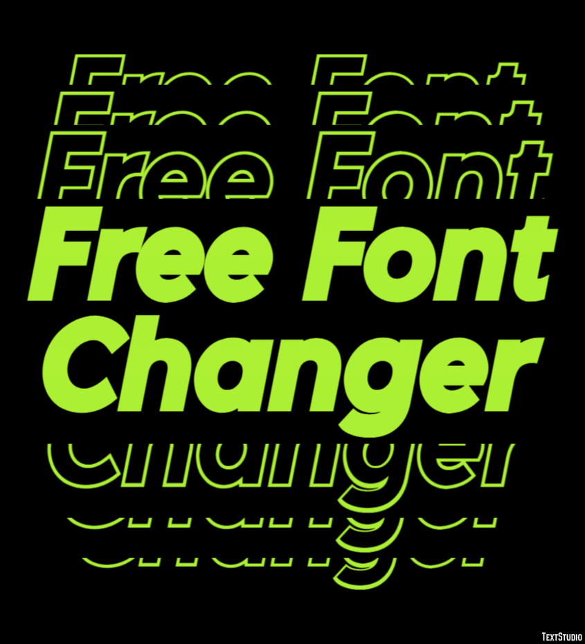 Free Font Changer Text Effect
