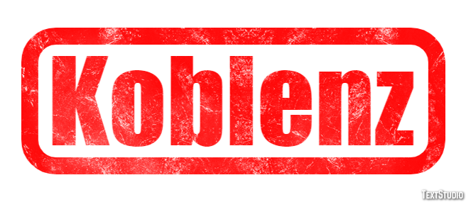 Koblenz Efekt tekstowy
