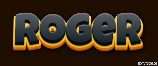 Roger Texteffekt