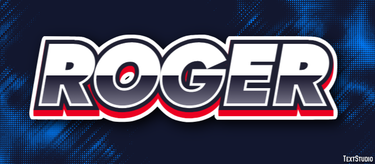 Roger Text Effect