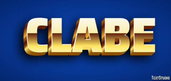 Clabe Efeito de texto