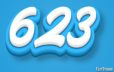 623 Text Effect