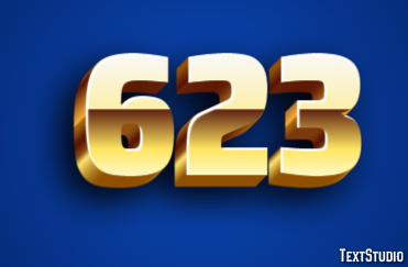 623 Text Effect