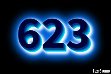 623 Text Effect