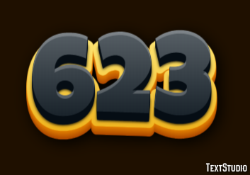 623 Text Effect
