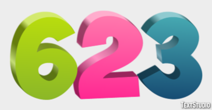 623 Text Effect
