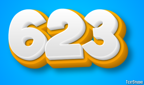 623 Text Effect
