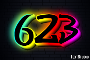 623 Text Effect